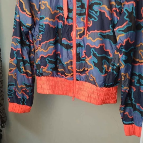 Adidas Women Training Stellasport Camo Jacket-Size S - Picture 5 of 7